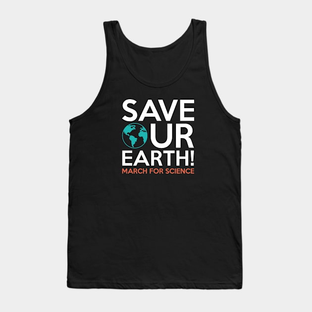 Save Our Earth Tank Top by VectorPlanet